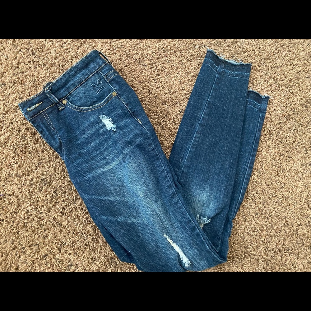 NWOT Versace Jeans Collection Italia 1969 Women's Dark Blue Jeans, Size 28